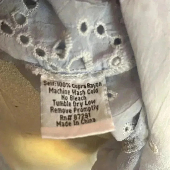 Johnny Was Eyelet Top - Picture 3 of 5